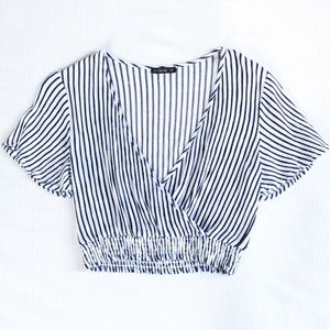 Cotton On cropped crepe blouse